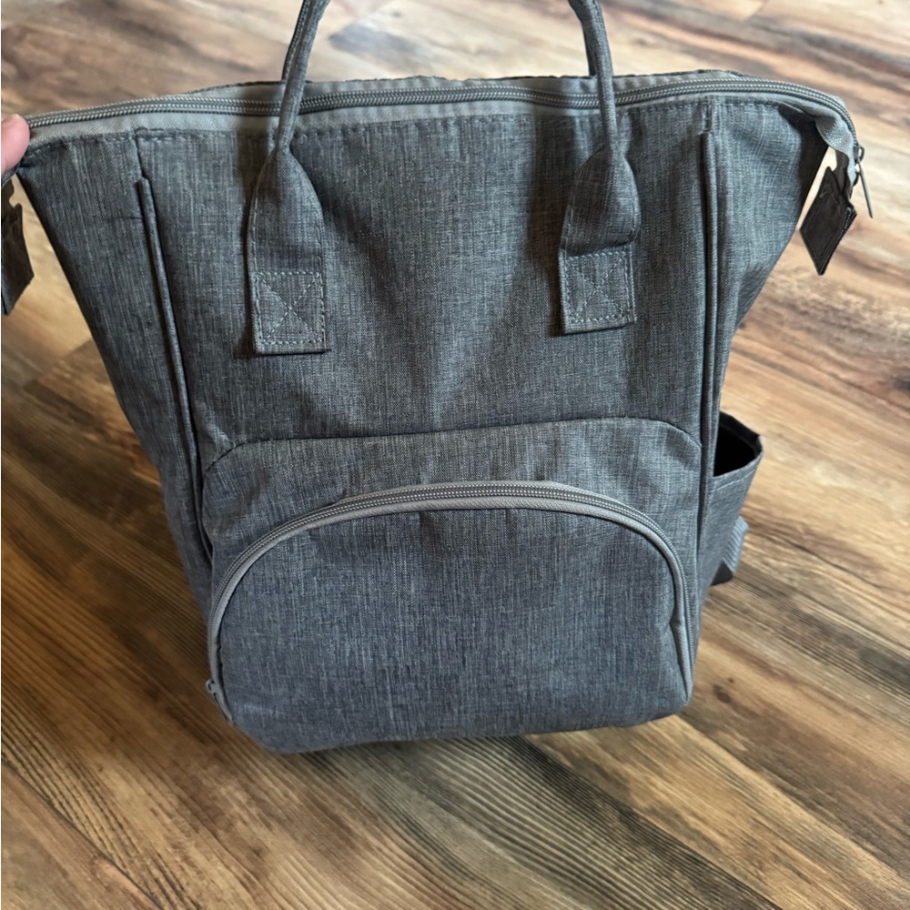 Stylish Gray Backpack